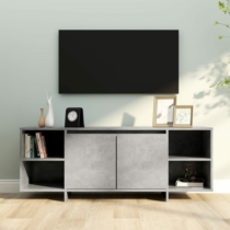 vidaXL betonszürke forgácslap TV-szekrény 130 x 35 x 50 cm  