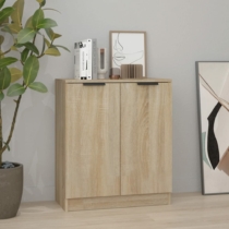 vidaXL sonoma tölgy szerelt fa tálalóasztal 60 x 30 x 70 cm