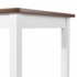 Kép 9/10 - vidaXL 3 részes tömör fa bárasztal és szék szett