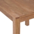 Kép 4/6 - vidaXL természetes felületű tömör tíkfa étkezőasztal 82 x 80 x 76 cm