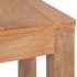 Kép 5/7 - vidaXL természetes felületű tömör tíkfa tálalóasztal 110 x 35 x 76 cm