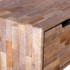 Kép 7/8 - vidaXL háromfiókos újrahasznosított tíkfa tálalóasztal