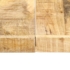 Kép 5/11 - vidaXL tömör mangófa étkezőasztal 160 x 80 x 75 cm