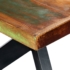 Kép 4/10 - vidaXL tömör újrahasznosított fa étkezőasztal 200 x 100 x 75 cm