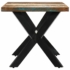 Kép 3/11 - vidaXL tömör újrahasznosított fa étkezőasztal 160 x 80 x 75 cm