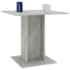 Kép 5/6 - vidaXL betonszürke forgácslap étkezőasztal 80 x 80 x 75 cm
