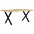 Kép 2/11 - vidaXL tömör mangófa étkezőasztal 180 x 90 x 76 cm