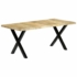 Kép 11/11 - vidaXL tömör mangófa étkezőasztal 180 x 90 x 76 cm