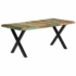 Kép 1/11 - vidaXL tömör újrahasznosított fa étkezőasztal 180 x 90 x 76 cm