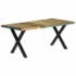 Kép 11/11 - vidaXL tömör újrahasznosított fa étkezőasztal 180 x 90 x 76 cm