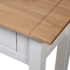 Kép 6/9 - vidaXL fehér panama stílusú tömör fenyőfa tálalóasztal 110x40x72 cm
