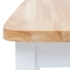 Kép 5/6 - vidaXL 6 db fehér és világos faszínű tömör gumifa étkezőszék