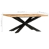 Kép 5/9 - vidaXL tömör nyers mangófa étkezőasztal 180 x 90 x 76 cm