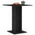 Kép 3/6 - vidaXL fekete forgácslap bisztróasztal 60 x 60 x 75 cm