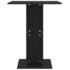 Kép 4/6 - vidaXL fekete forgácslap bisztróasztal 60 x 60 x 75 cm