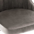 Kép 7/9 - 323052 vidaXL Dining Chairs 2 pcs Light Grey Velvet