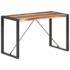 Kép 8/10 - vidaXL tömör fa étkezőasztal paliszander felülettel 120 x 60 x 75 cm