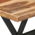 Kép 5/10 - vidaXL tömör fa étkezőasztal mézszínű felülettel 120 x 60 x 75 cm