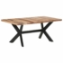Kép 9/10 - vidaXL tömör fa étkezőasztal mézszínű felülettel 180 x 90 x 75 cm