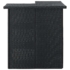 Kép 2/8 - vidaXL fekete polyrattan sarok bárasztal 100 x 50 x 105 cm