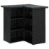 Kép 4/8 - vidaXL fekete polyrattan sarok bárasztal 100 x 50 x 105 cm