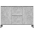 Kép 4/6 - vidaXL betonszürke forgácslap tálalószekrény 104 x 35 x 70 cm