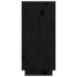 Kép 6/9 - vidaXL fekete tömör fenyőfa tálalószekrény 111 x 34 x 75 cm