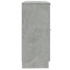 Kép 6/9 - vidaXL betonszürke szerelt fa tálalószekrény 30 x 30 x 70 cm