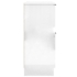 Kép 6/9 - vidaXL 2 db magasfényű fehér szerelt fa tálalószekrény 30 x 30 x 70 cm