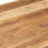 Kép 6/11 - vidaXL tömör nyers mangófa étkezőasztal 200 x 100 x 75 cm