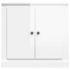 Kép 6/10 - vidaXL magasfényű fehér szerelt fa tálalószekrény 70x35,5x67,5 cm