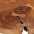 Kép 3/9 - vidaXL tömör akácfa rönk bárasztal Ø53 x 105 cm
